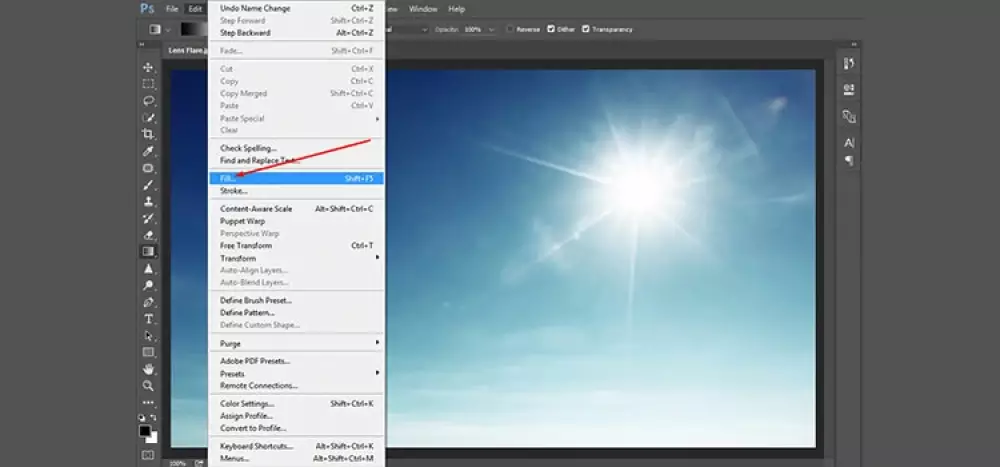 How to Apply Lens Flare to an Image in Photoshop