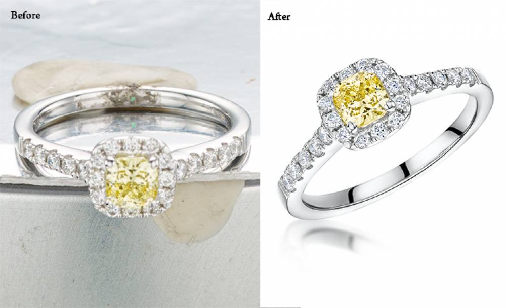 Jewelry retouching usa and background removal services